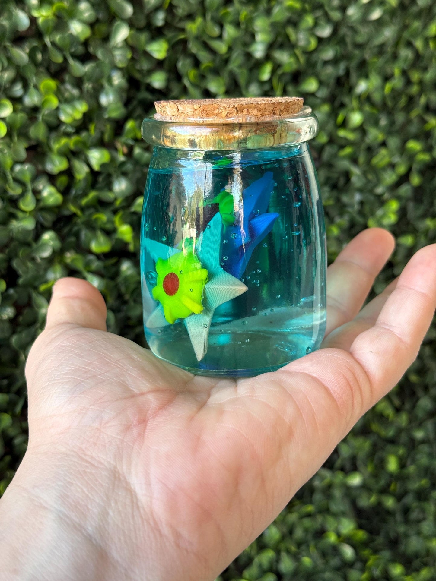 Starmie and Staryu in a bottle