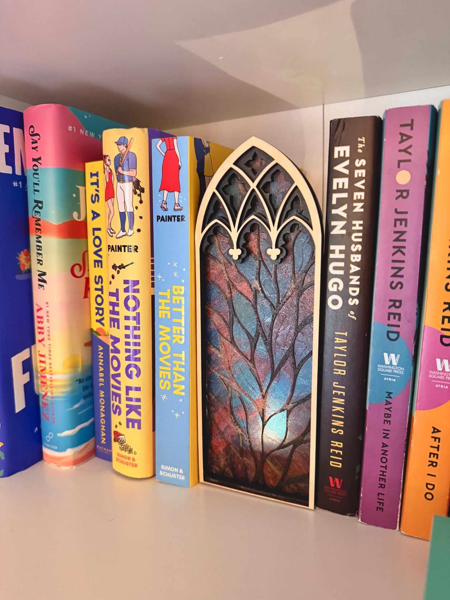 Gothic Cathedral Book Nook: 3D Printed, Laser Cut Wood, Bookmark Storage