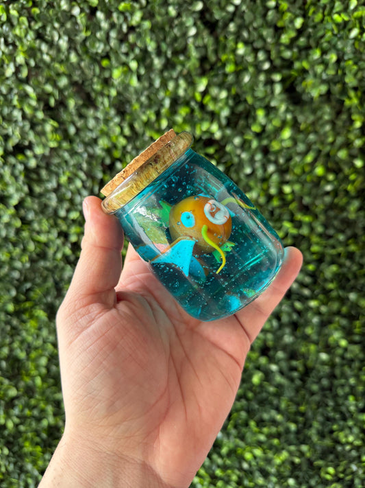 Magikarp fish in a bottle