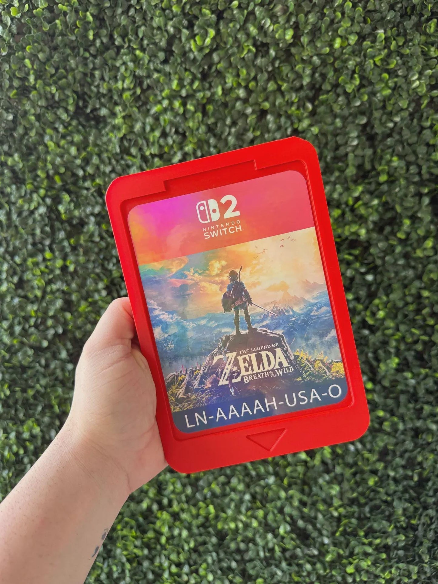 Breath of the Wild Game Switch Cartridge | 3d printed | Retro | Wall decor