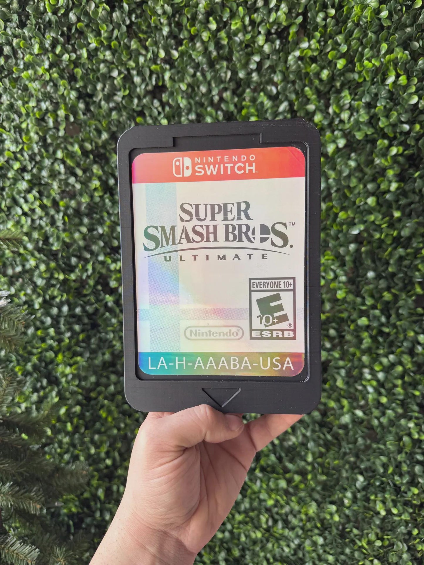 Smash Bros Ultimate Game Switch Cartridge | 3d printed | Retro | Wall decor
