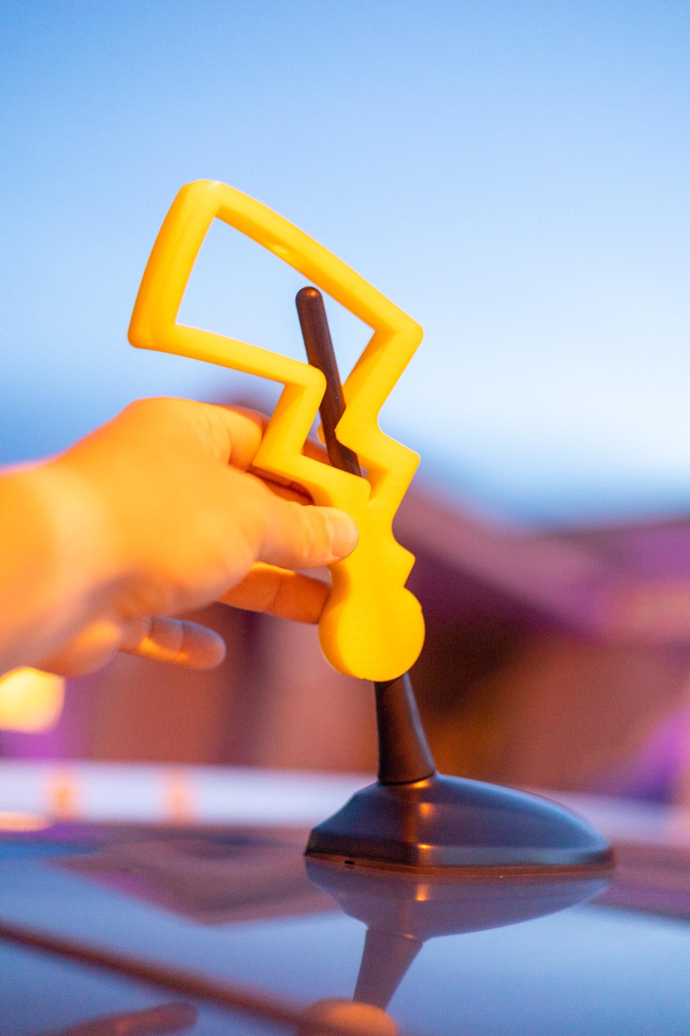 Pika! Car Antenna Tail | 3D printed gifts | Poke | Anime | Car accessories