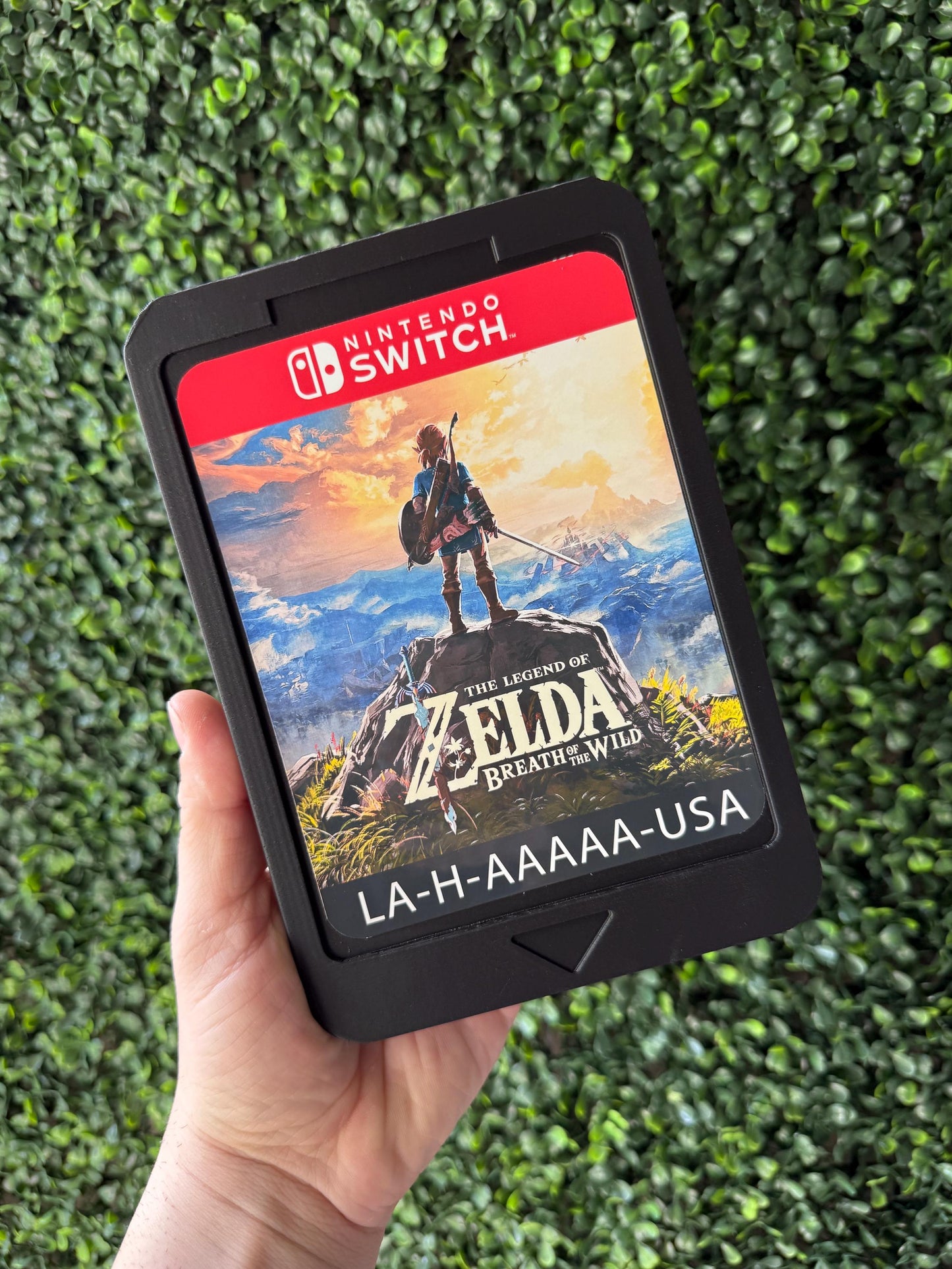 Breath of the Wild Game Switch Cartridge | 3d printed | Retro | Wall decor