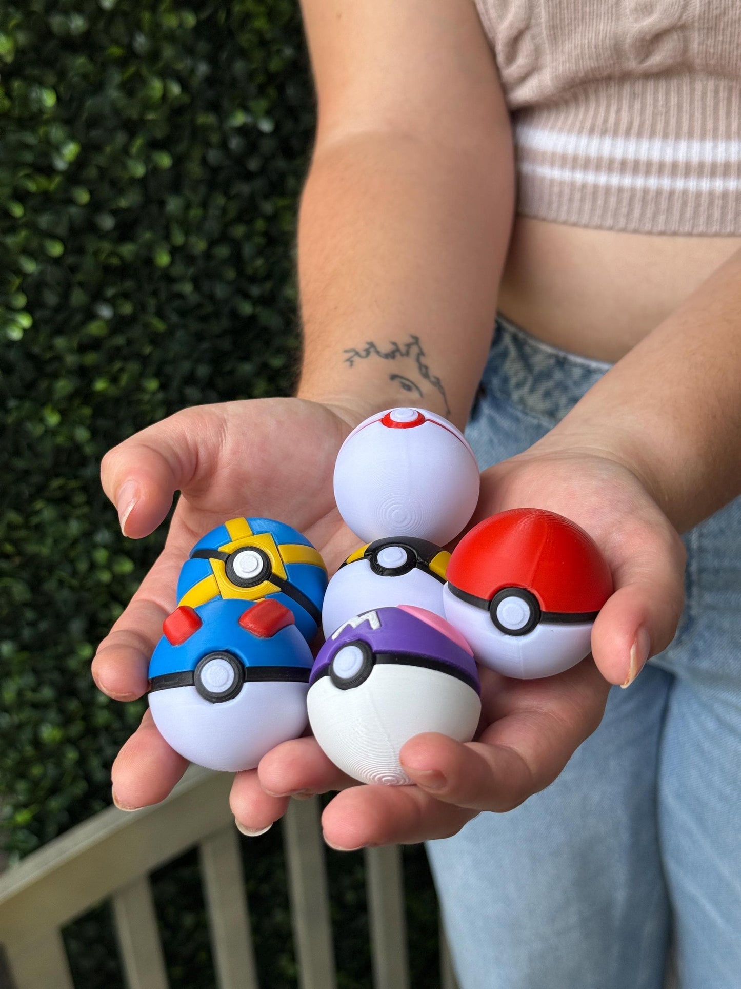 Pocketballs Belt/Pant Clip cosplay prop | 3D printed gifts | Poke | Anime |