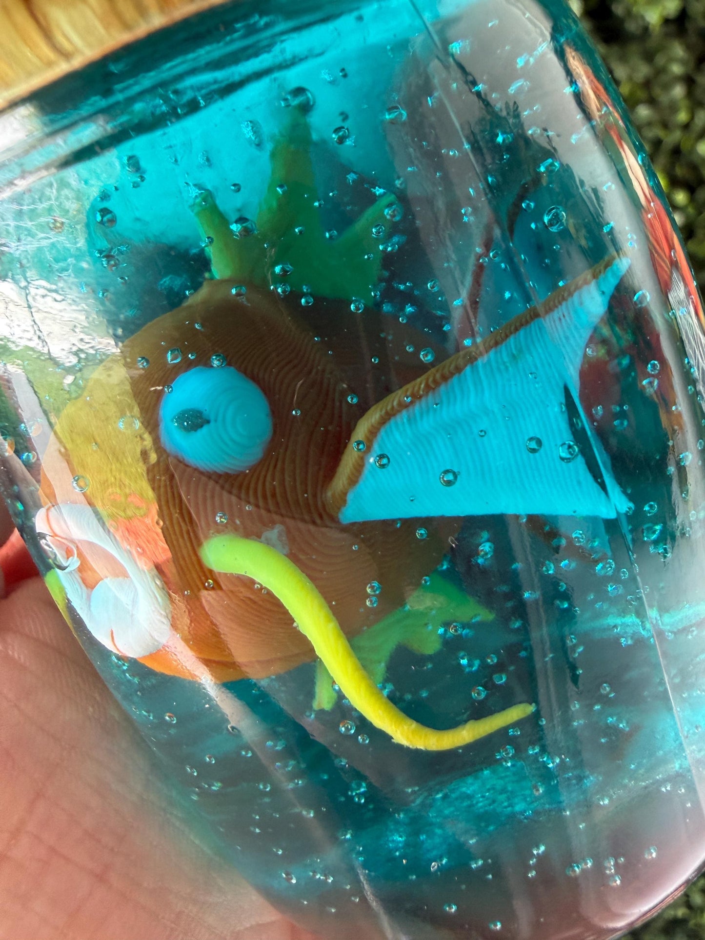 Magikarp fish in a bottle