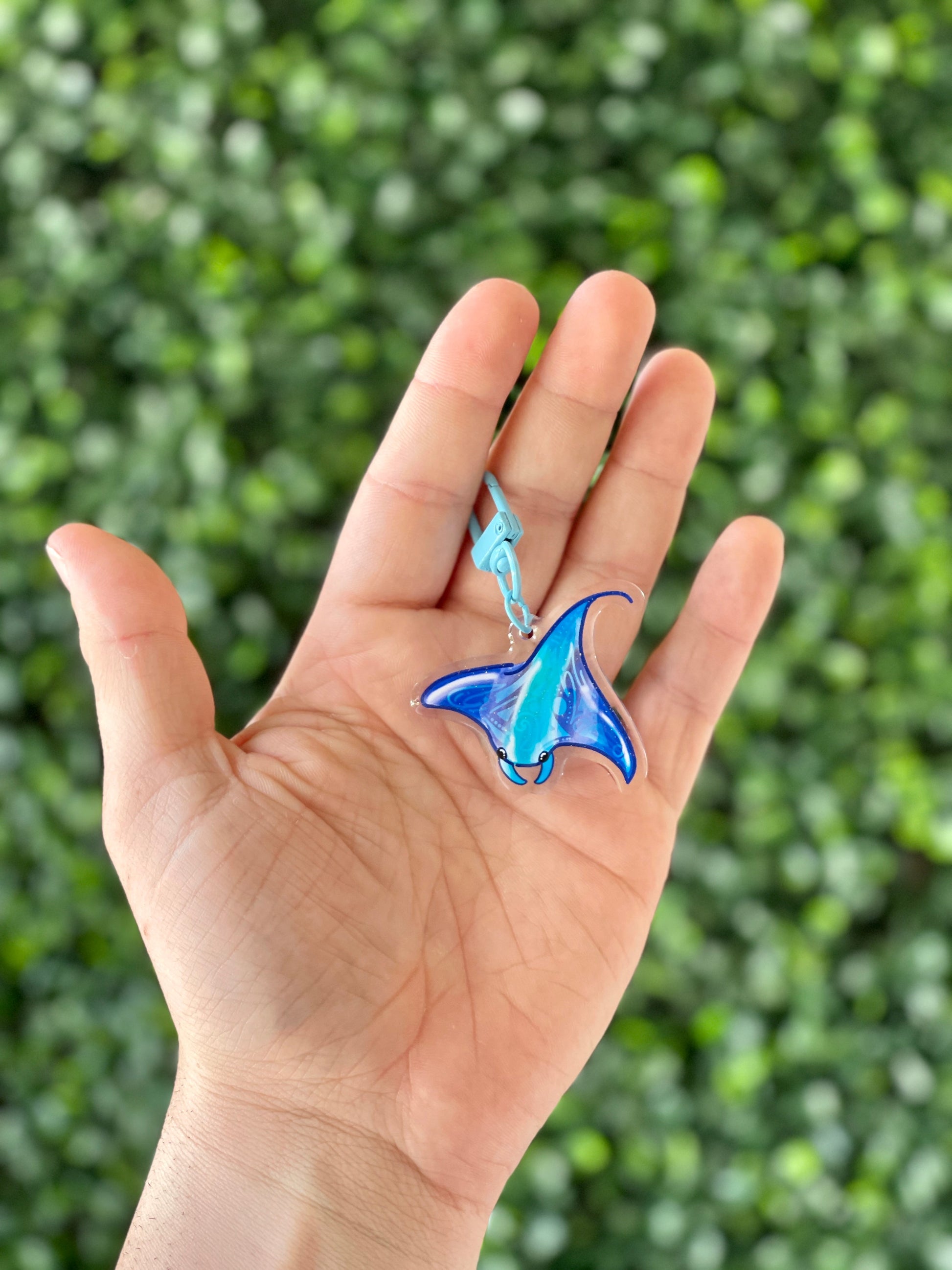 Manta Ray | Acrylic Keychain - 3D Props Play