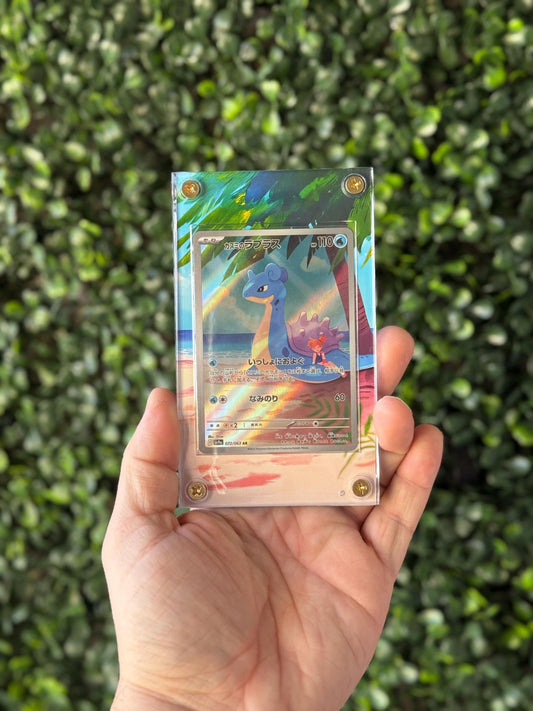 Misty’s Lapras Custom Extended art print with Acrylic Case
