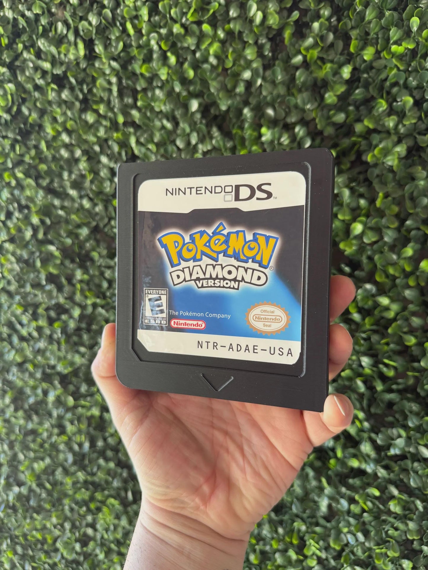 Poke Diamond Gold DSGame Cartridge | 3d printed | Retro | Wall decor