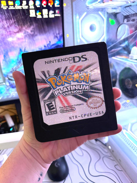 Poke Platinum Gold DSGame Cartridge | 3d printed | Retro | Wall decor