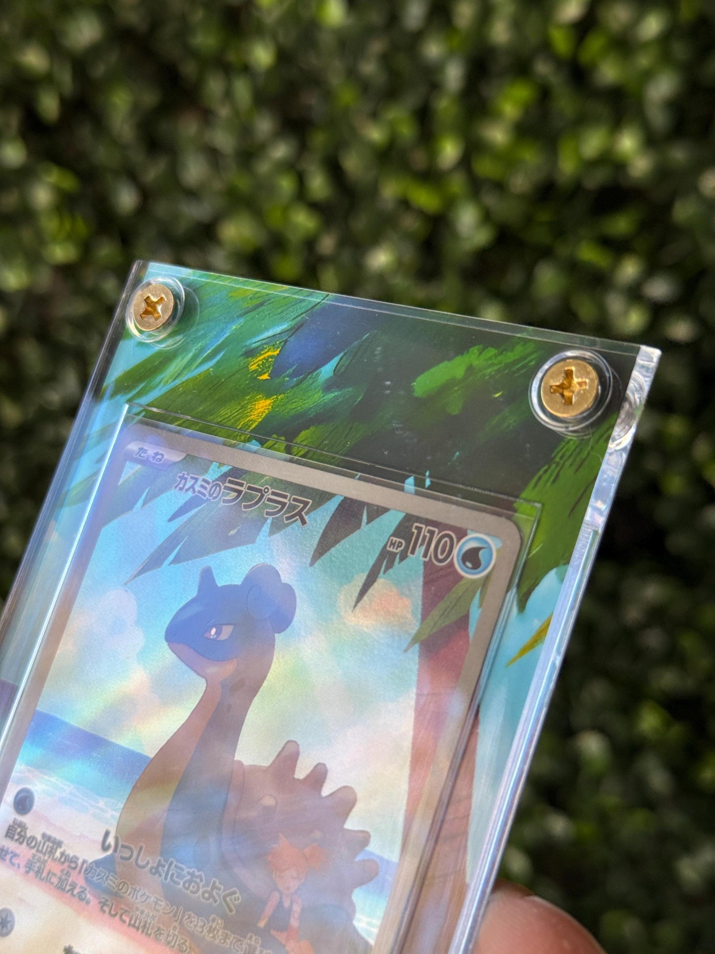 Misty’s Lapras Custom Extended art print with Acrylic Case