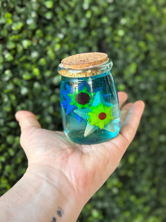 Starmie and Staryu in a bottle