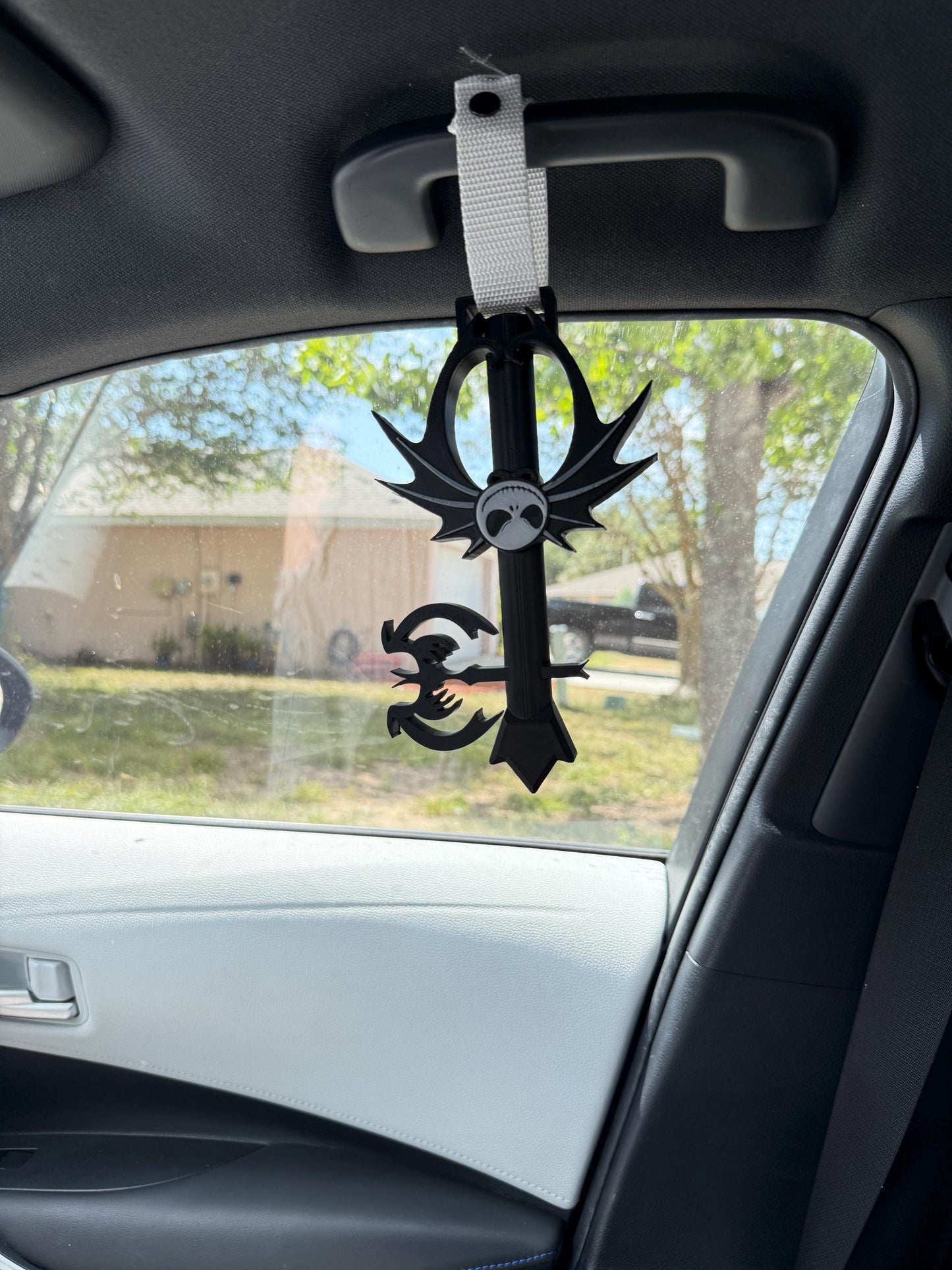 Pumpkinhead Keyblade Tsurikawa: JDM Car Pull Handle, 3D Printed