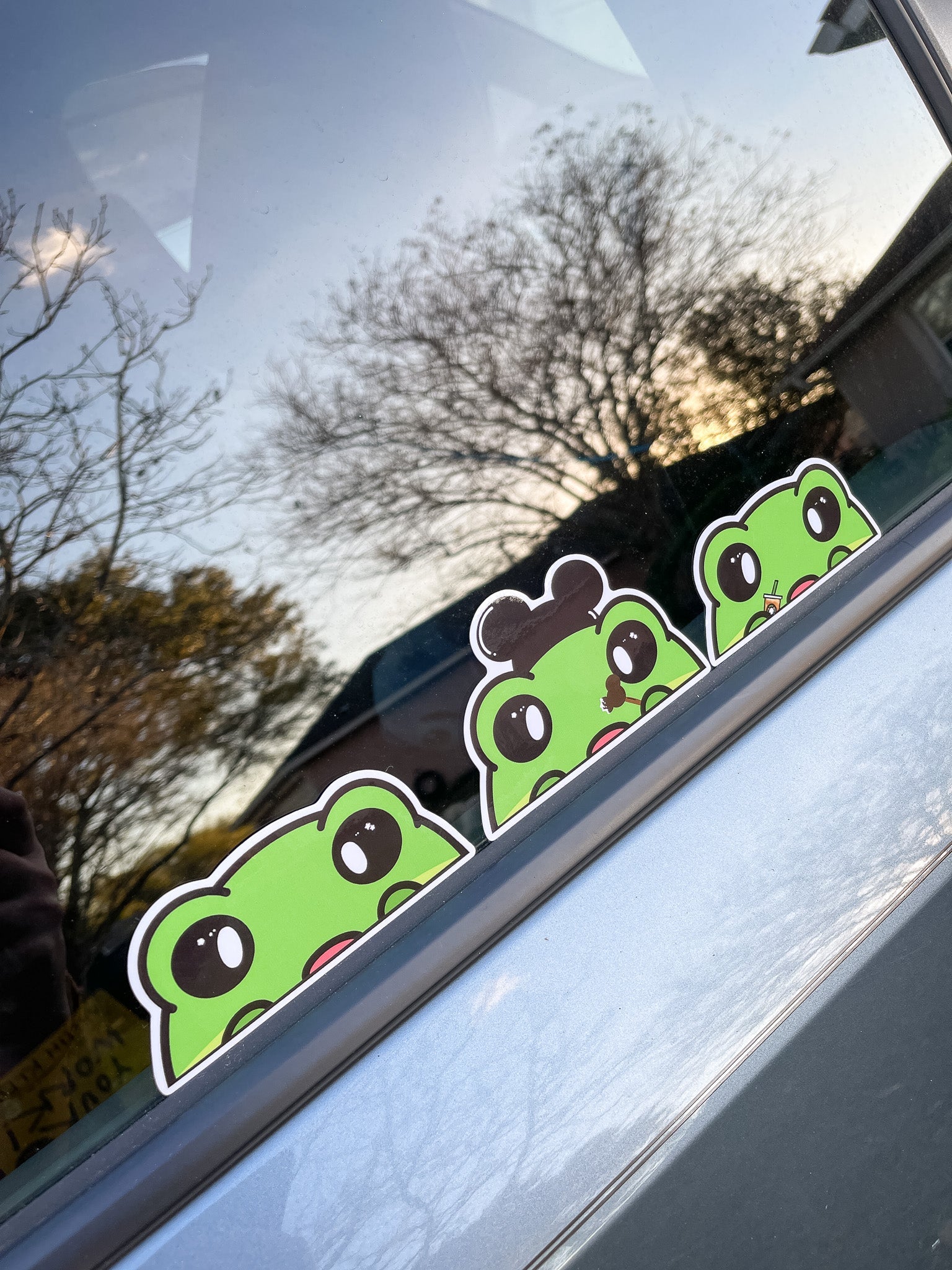 Froggy and friends | Peeker Stickers - 3D Props Play