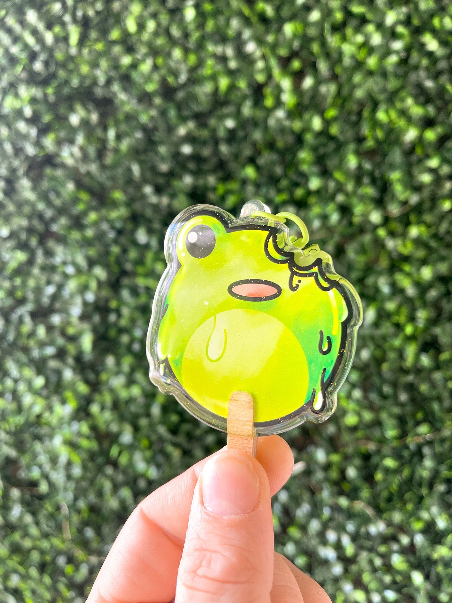 Frogsicle | Acrylic Keychain - 3D Props Play