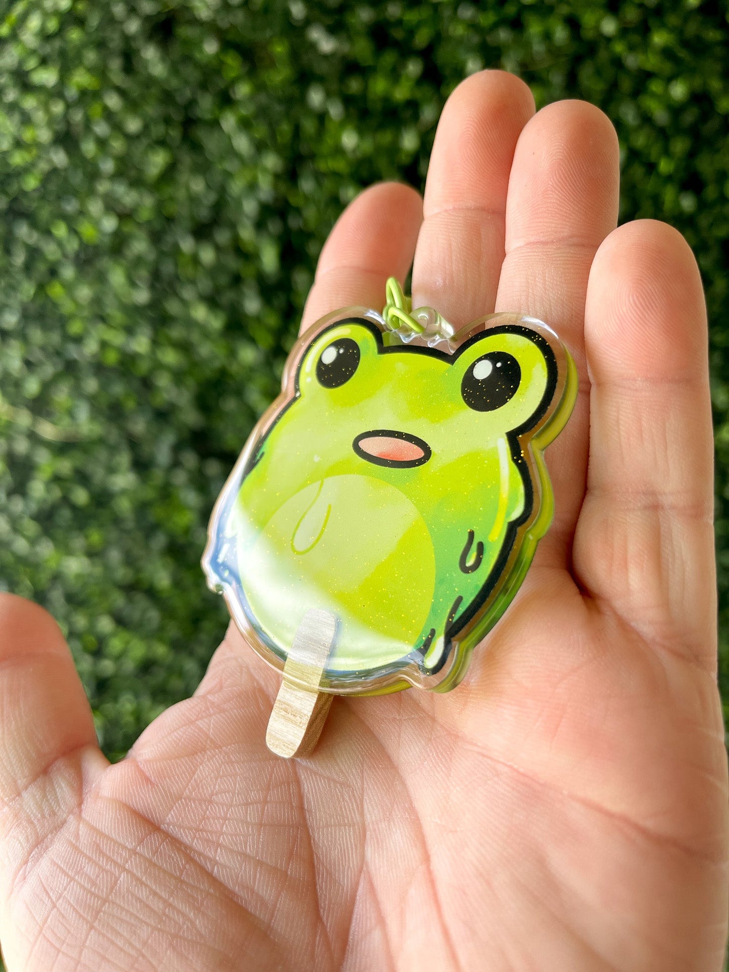 Frogsicle | Acrylic Keychain - 3D Props Play