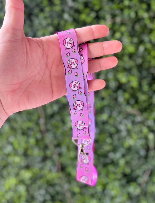 Strawberry Cow Lanyard - 3D Props Play
