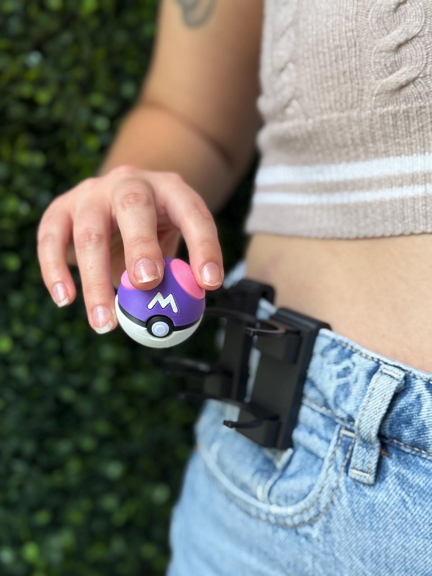 Pocketballs Belt/Pant Clip cosplay prop | 3D printed gifts | Poke | Anime |