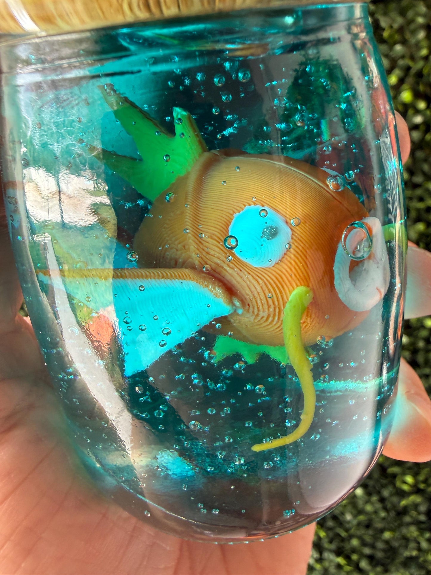 Magikarp fish in a bottle