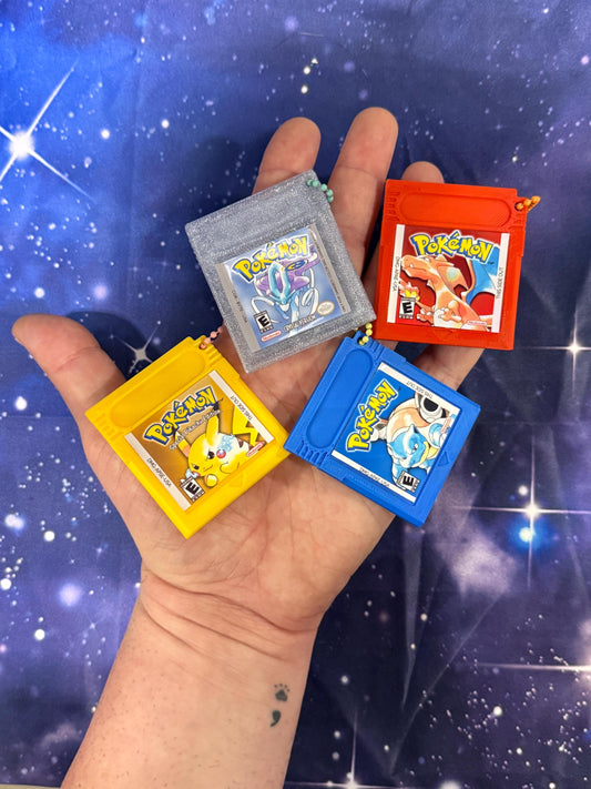 Cartridge Game colors Keychain| 3d printed | gamer enthusiast | gift