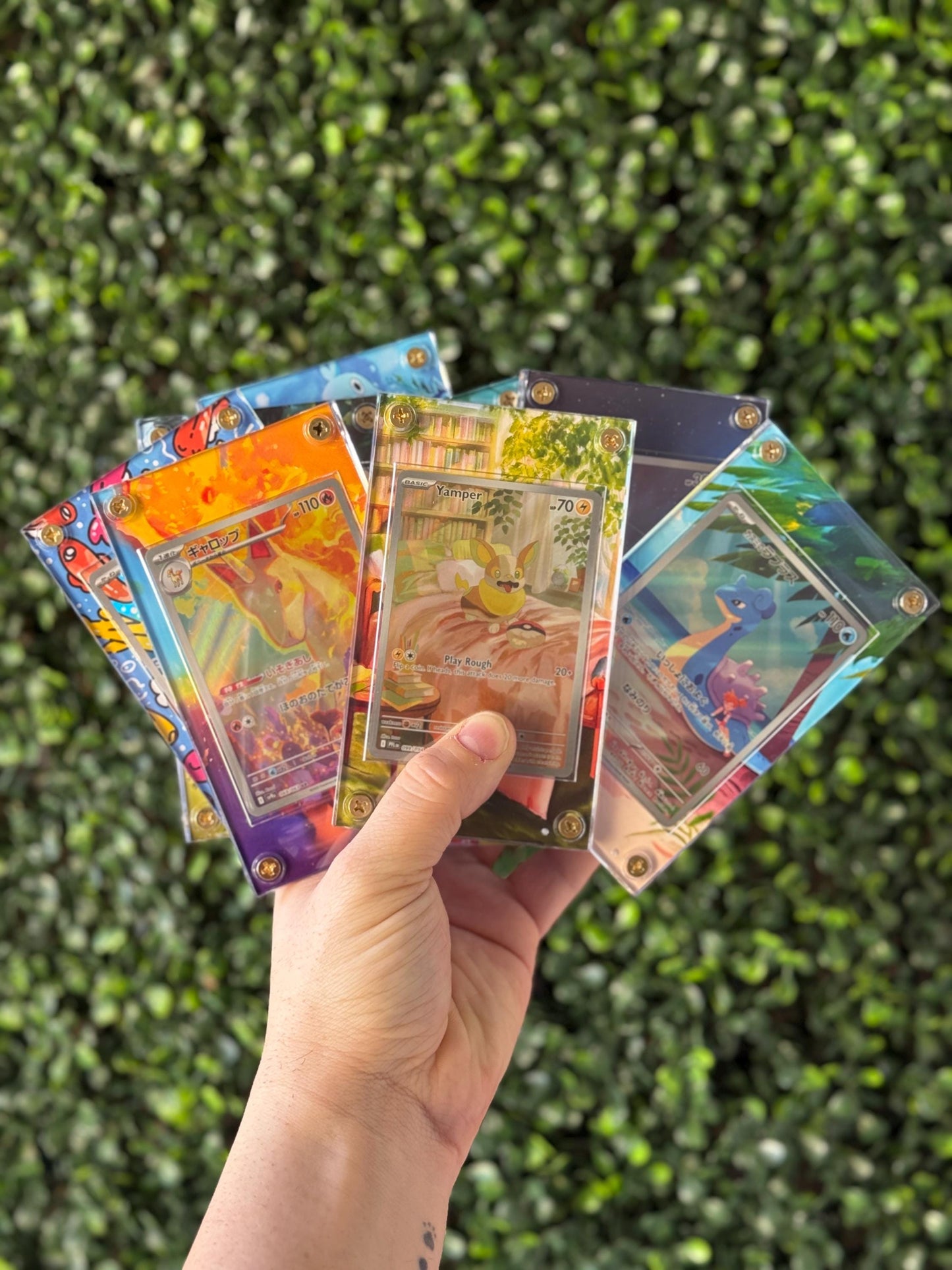 Misty’s Psyduck Custom Extended art print with Acrylic Case
