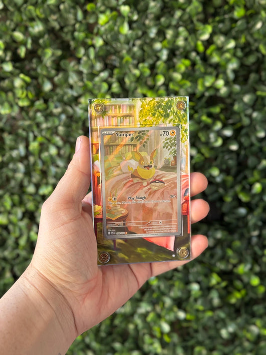 Yamper Custom Extended art Acrylic Case