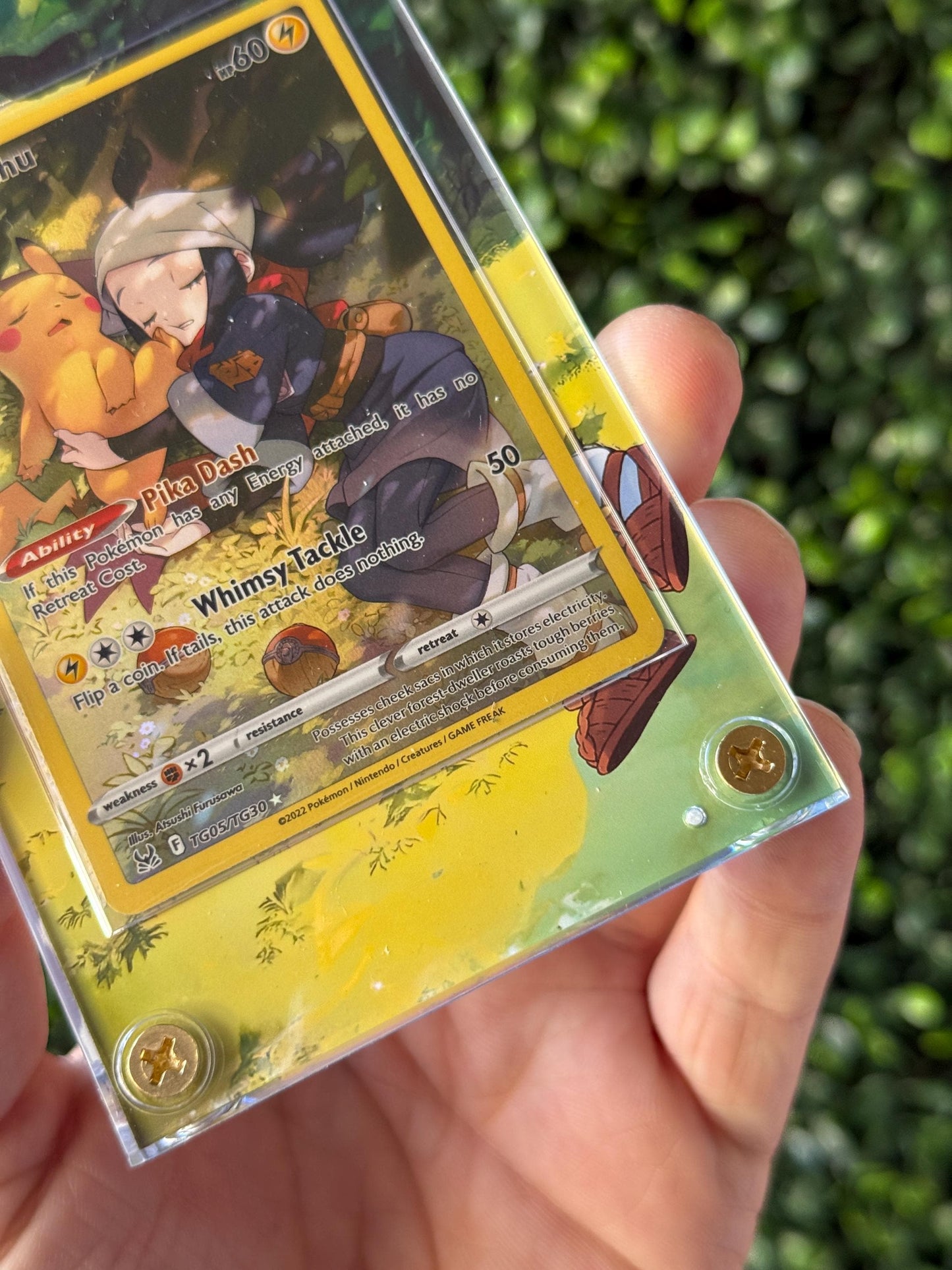 Sleeping Pika Lost Origin Extended art Acrylic Case