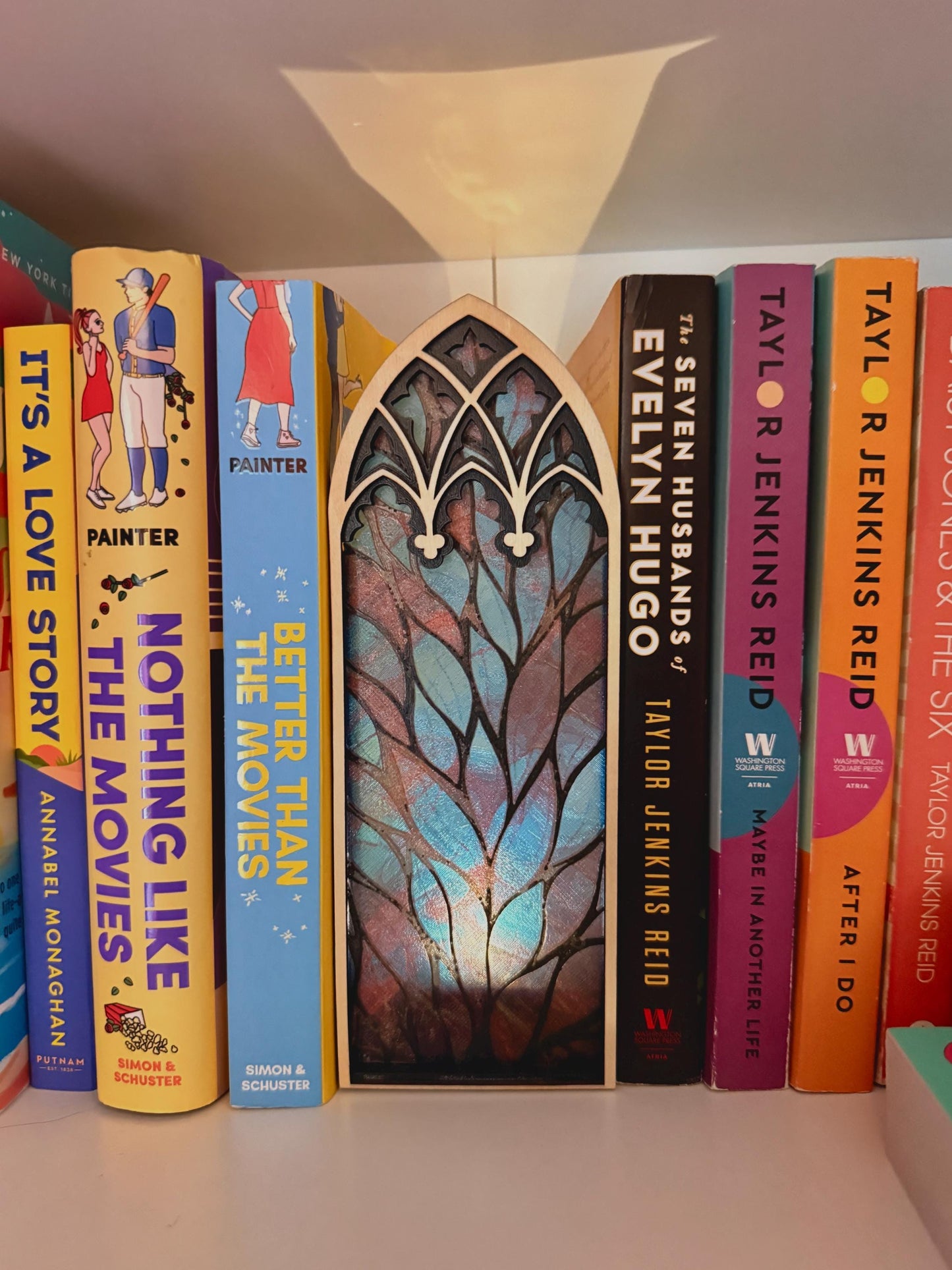 Gothic Cathedral Book Nook: 3D Printed, Laser Cut Wood, Bookmark Storage